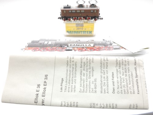 Minitrix 2910 spur - spur, e-lok