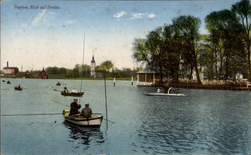 Berlin treptow stralau - ak,