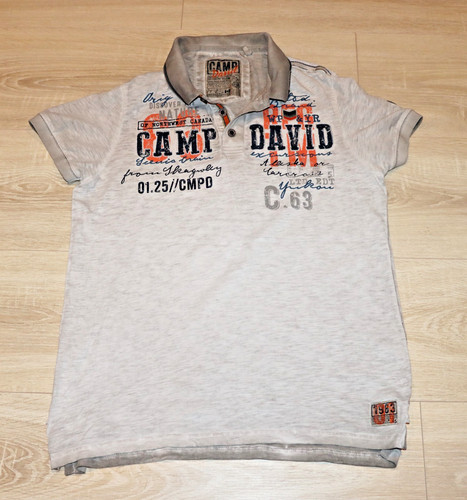 Camp david poloshirt herren - david,