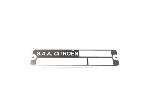 Typenschild passt auf classic - typenschild,