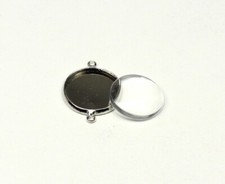 Stk fassung glas cabochon - 1,
