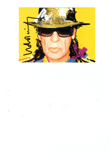 Udo lindenberg autogrammkarte - udo,