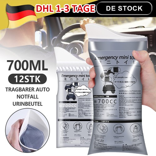 12pcs einweg urinal 700ml - 12pcs,