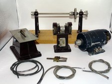 E.K.I. Lehrmodell-Werkstatt DDR • Motor 24V 25W funktionsfähig • Kreissäge (736)
