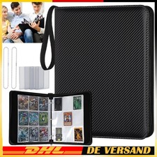 Sammelkarten-Mappe für 720 Karten, Sammelalbum Ordner Magic Pokémon Yu-Gi-Oh TCG
