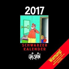 Schwarzer kalender 2017 - schwarzer,