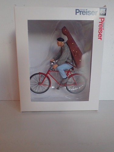 Preiser student auf fahrrad - preiser,