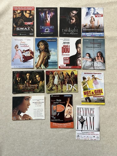 Film musik postkarten set - postkarten, 14