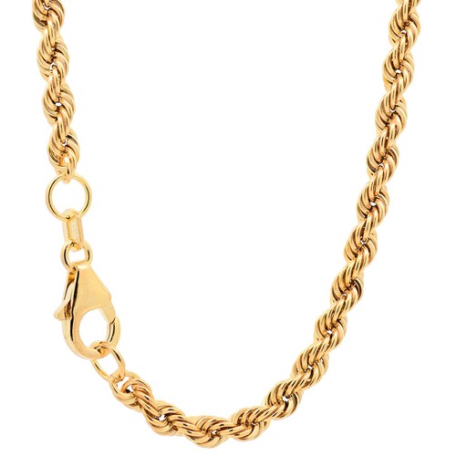 Goldkette kordelkette hohl - goldkette,