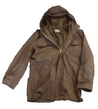 BW Feldparka Oliv gebraucht mit Plüschinnenfutter Winterjacke Feldjacke