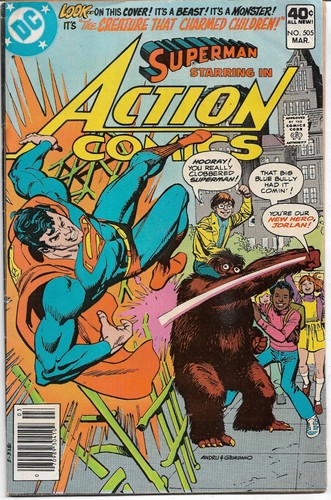 Bronze age action - dc, comics