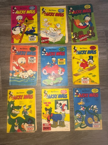 Micky maus 1969 vintage - 9x,