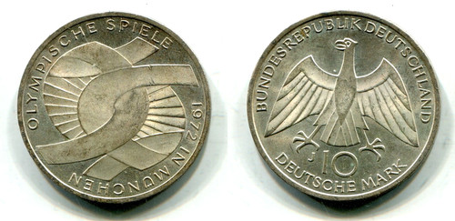 Brd 1972 silber - brd,