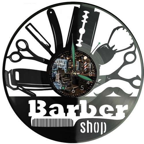 Barbershop wanduhr friseur - barbershop,