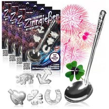 Zinngießen mit 20 schweren