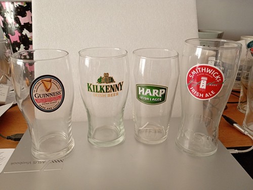 Pint gläser vintage - x,