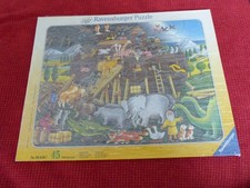 Ravensburger didacta Rahmen-Puzzle 45 Teile: ARCHE NOAH - No.06 640 7 von 1987