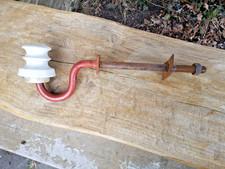 Alter Porzellan-Isolator für