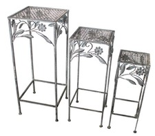 Hocker Set 3tlg. Gartendeko