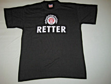 T-Shirt, Größe L, schwarz, Aufdruck vorn St. Pauli 1910 Weltpokalsiegerbesieger