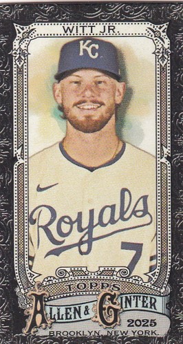 2025 topps allen ginter mlb - topps, &