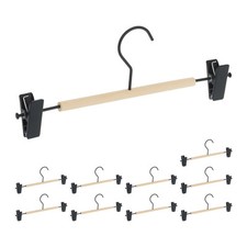 Hosenbügel Hosenhalter Clipbügel 360° drehbar 10 Stück Clip-Bügel Hosen-Spanner