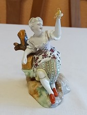Meißenfigur, Dame mit