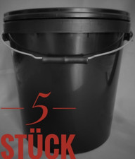 5 x Eimer mit Deckel 20 l