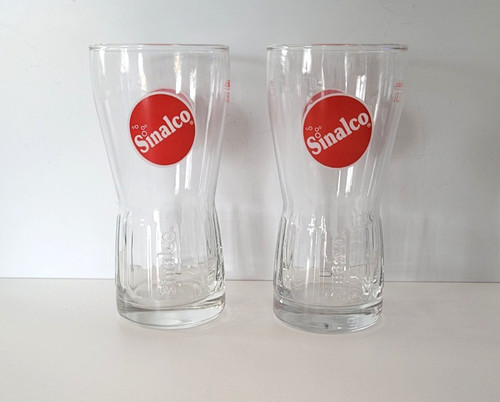 Sinalco glas trinkglas - 2x,