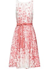 Spitzenkleid mit satin band - mit, satin-band