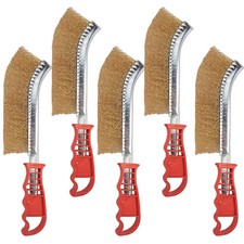 5x Drahtbürste Stahlbesen