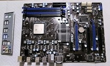 Mainboard MSI 970A-G43 mit AMD FX 4300 Prozessor ohne Zubehör