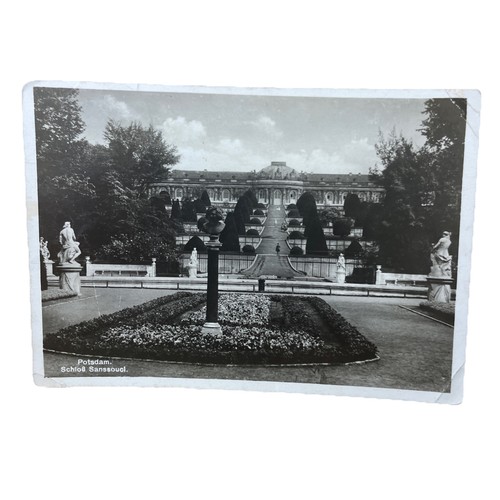Postkarte potsdam schloss - potsdam,
