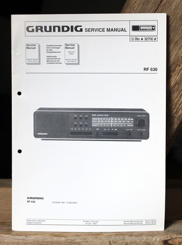 Grundig rf630 original - rf630,