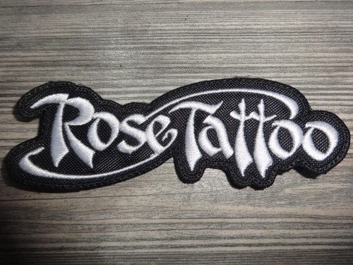 Rose tattoo patch shape - patch,