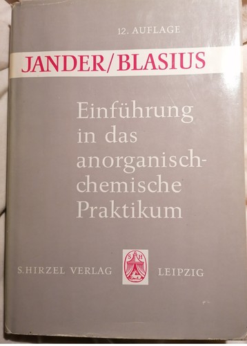 Jander blasius einführung - blasius,,