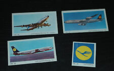 Americana Sammelalbum Flugzeugparade Bilder Nr. 36-39 von 1971