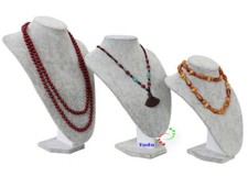 Schmuckbüste Dekobüste Schaufensterbüste  grau