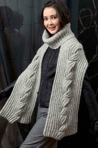 Schal lang yarns malou - lang, light