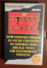 Wwf raw vhs video wrestling - wwf,