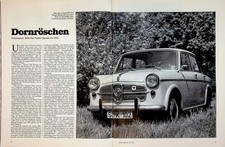 Motor Klassik 08/1986 NSU Fiat