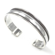 moderner Armreif solides 925