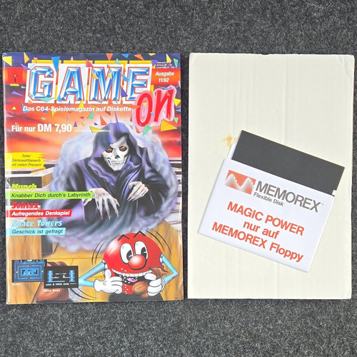 Game c64 diskettenmagazin - on,