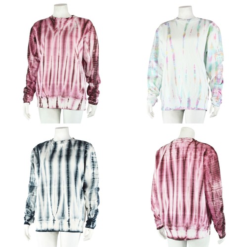Pullover sweater batik - batik, bamboo