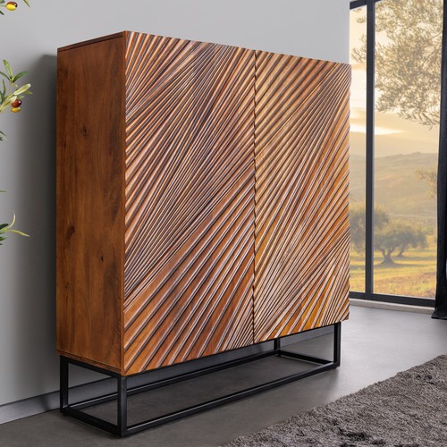 Highboard art 120cm braun - -,