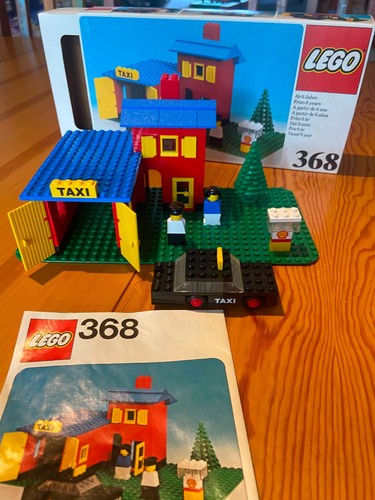 Lego vintage 368 set taxi - lego,