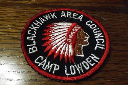 Boy scout patch gauze back - gauze,