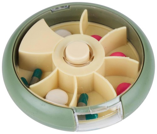 Tage pillenbox rund - pillenbox,