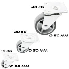 Vollgummi TPE Möbelrolle