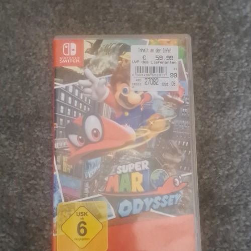 Nintendo super mario odyssey - super,